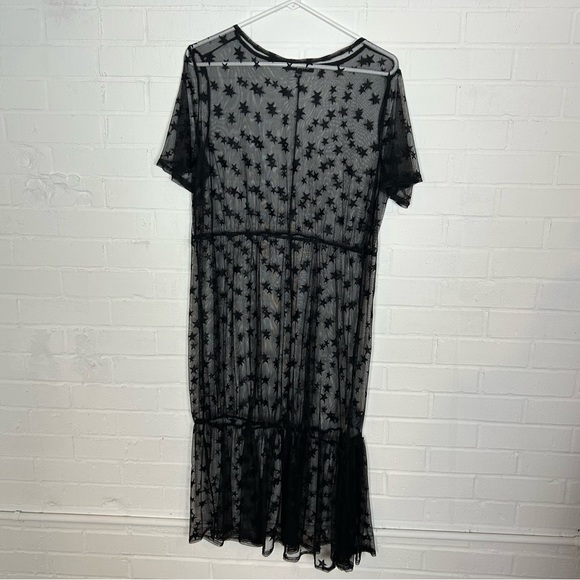 Simply Be Dresses & Skirts - Simply Be Sheer Star Pattern Dress